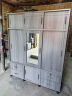 CLÓSET 3 CUERPOS GRIS