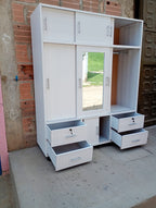 CLÓSET 3 CUERPOS BLANCO